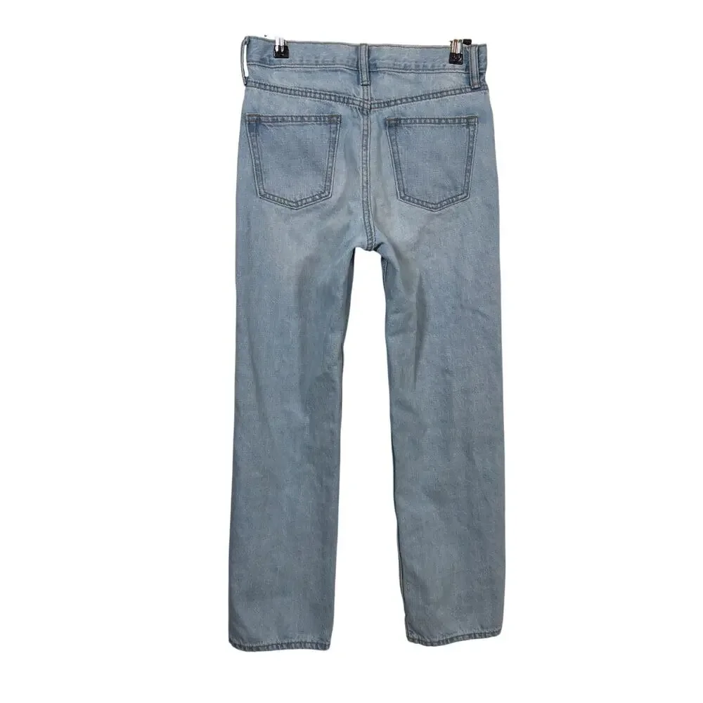 Old Navy Built-In Tough Loose Jeans Boys Kids 14 Blue Adjustable Waistband